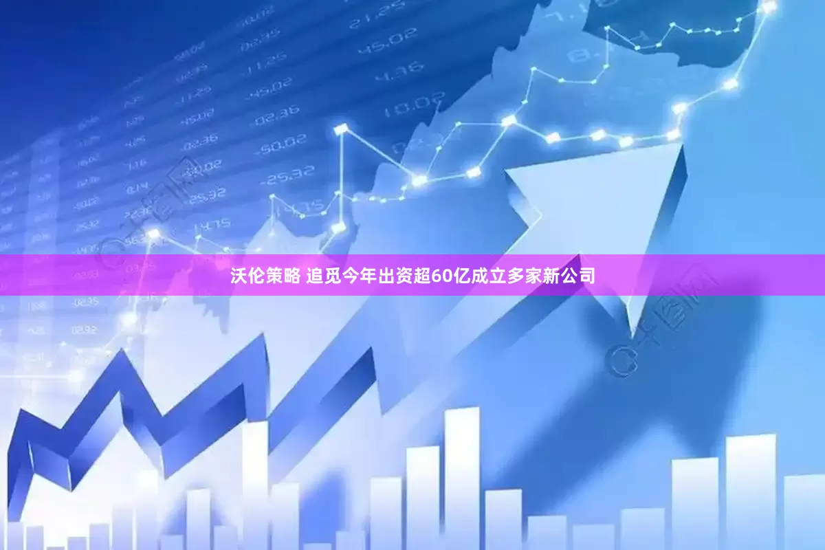 沃伦策略 追觅今年出资超60亿成立多家新公司